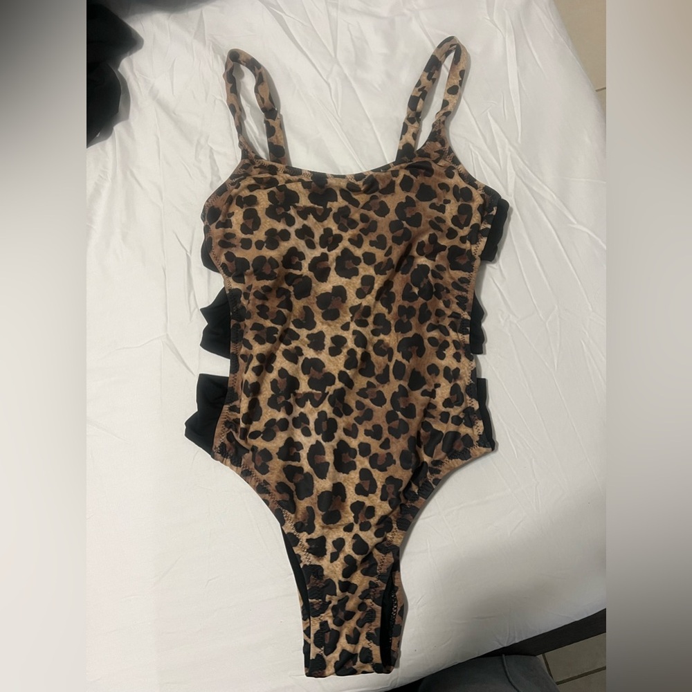 Cheetah Print One Piece